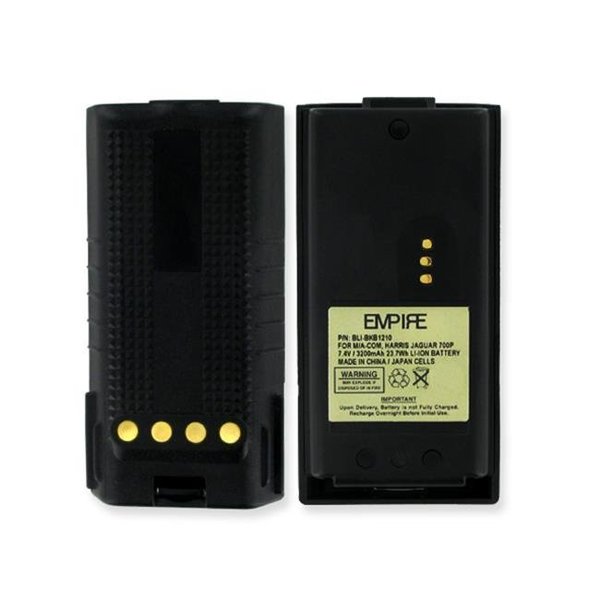 Empire Empire BLI-BKB1210 7.4V Harris & GE & Ericsson & Macom BKB1210 3.2Ah Battery - 23.68 watt BLI-BKB1210